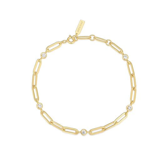 REIMAG BEZEL STATION PAPER CLIP CHAIN BRACELET