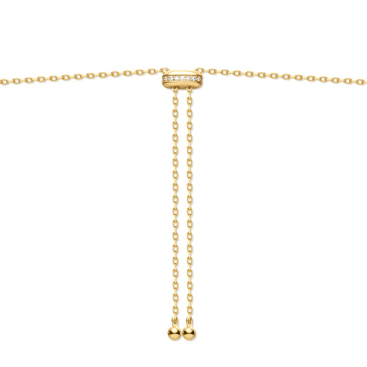 DAINTY BEZEL NECKLACE