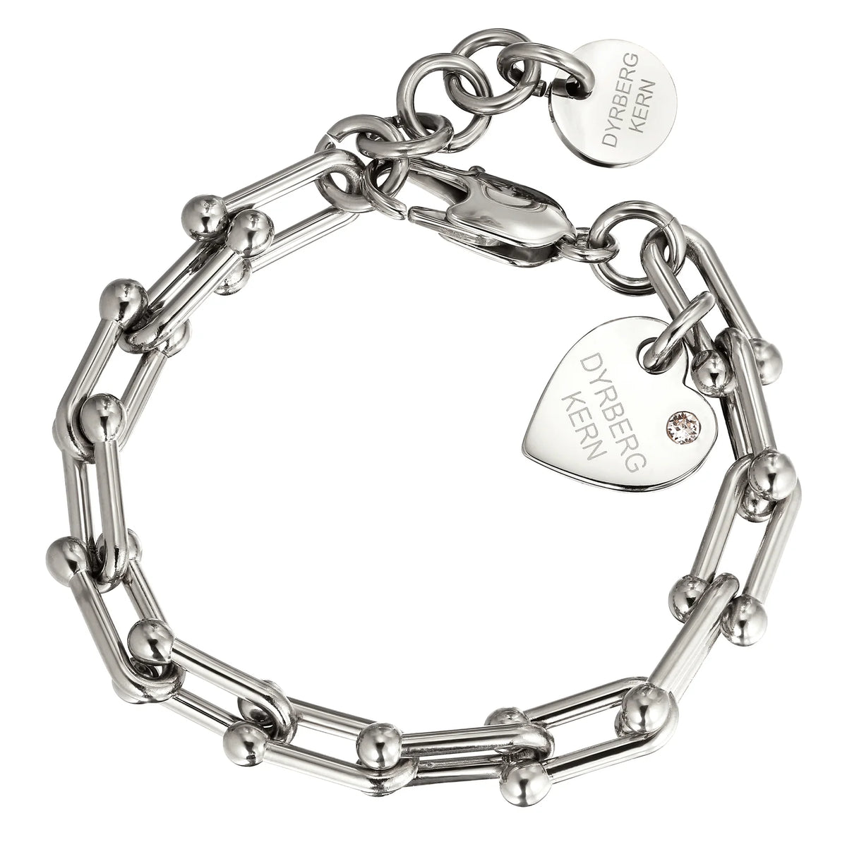 COURSE SHINY SILVER BRACELET