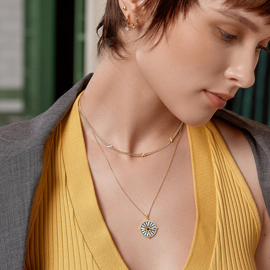DUSK CROSS NECKLACE