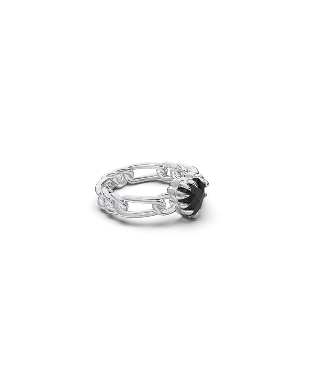 LOVE CLAW CURB RING ONYX