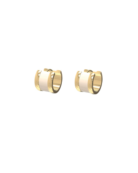 FRAME ENAMEL HOOPS