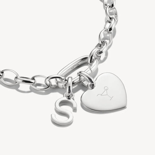 CONNECT ENGRAVABLE HEART CHARM