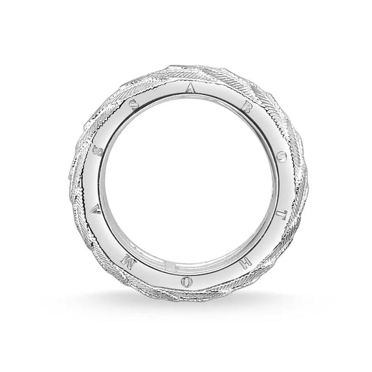 FEATHER NARROW RING