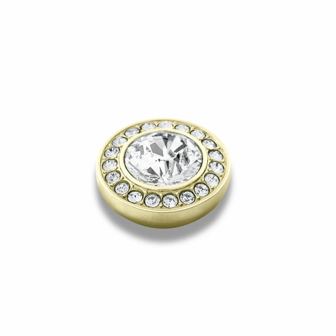 GRACE SHINY GOLD CRYSTAL TOPPER