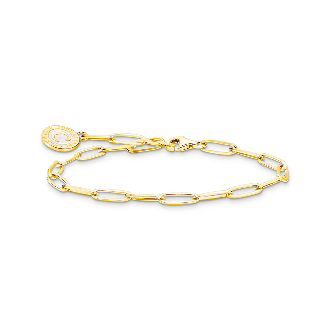 CHARISMA LONG LINK CHARM BRACELET