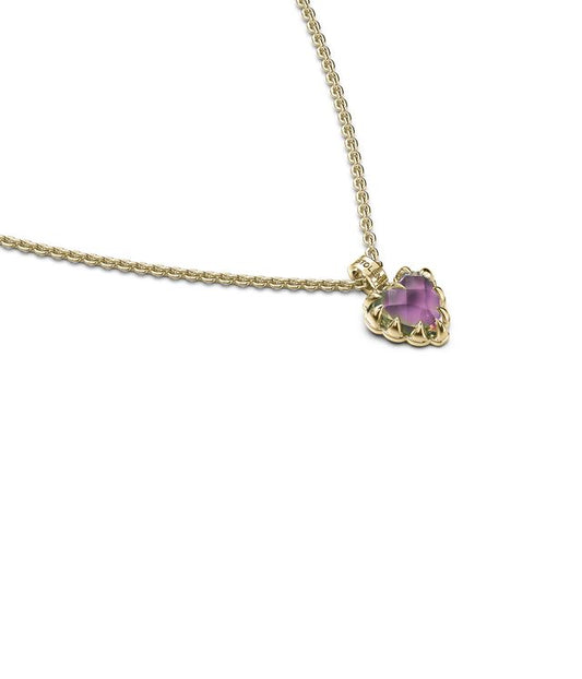 LOVE CLAW NECKLACE MYSTIC QUARTZ