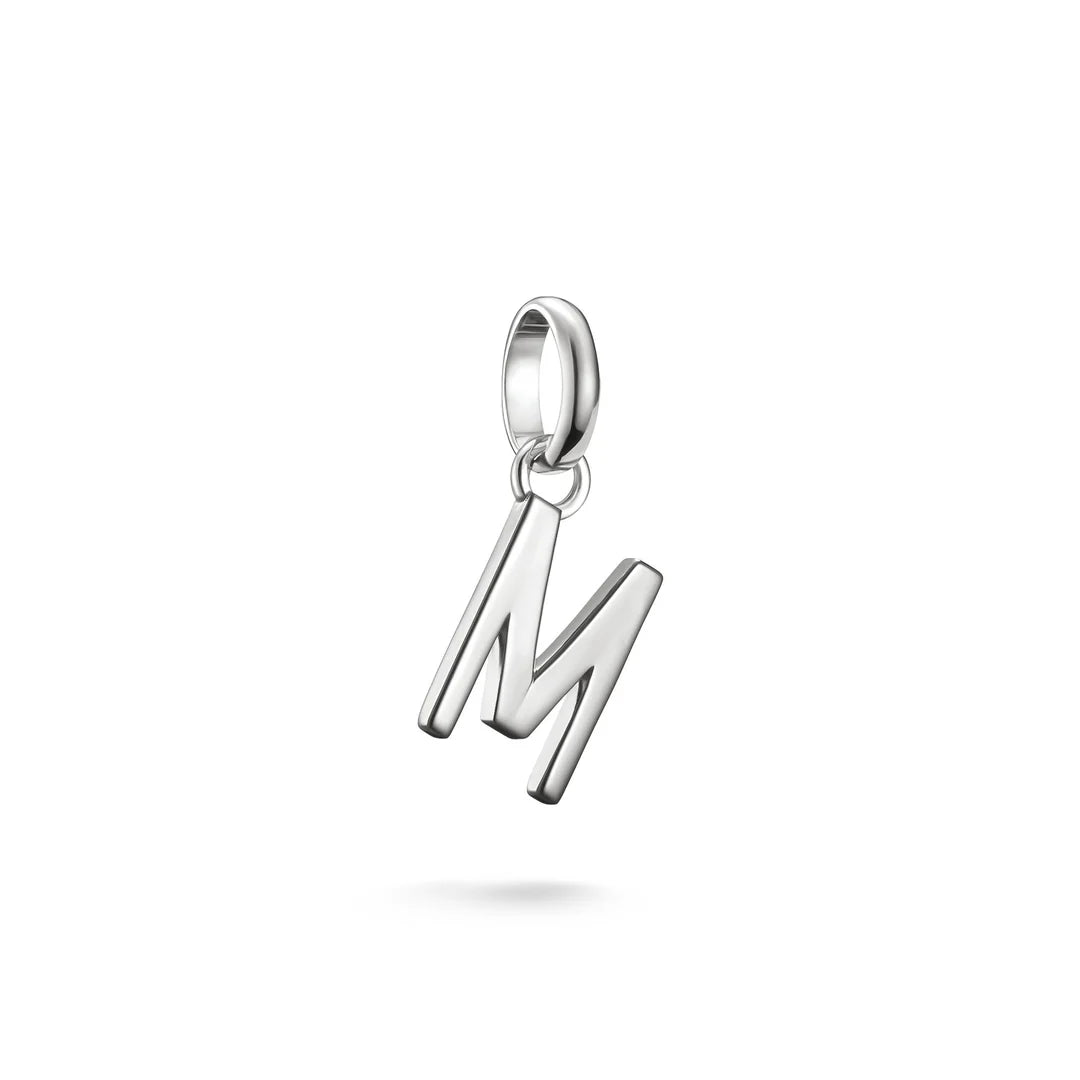 CONNECT LETTER 'M' CHARM