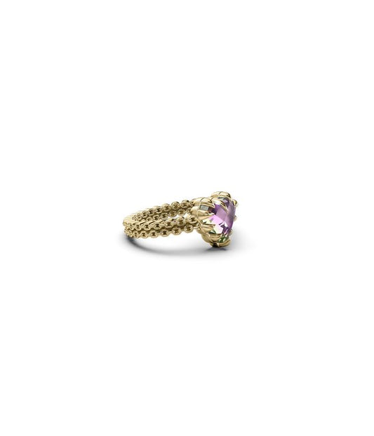 MINI LOVE CLAW RING MYSTIC QUARTZ