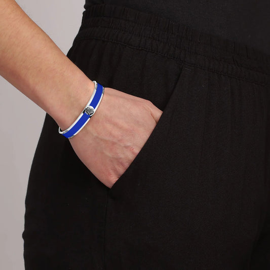 PENNIKA SHINY SILVER SAPPHIRE BRACELET