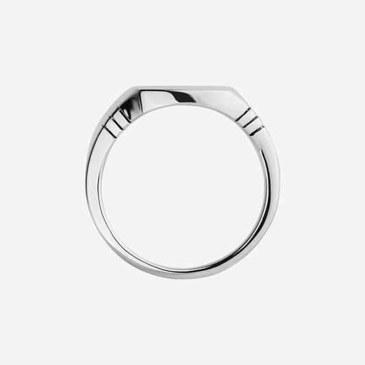QUADRIS MEN'S SIGNET RING