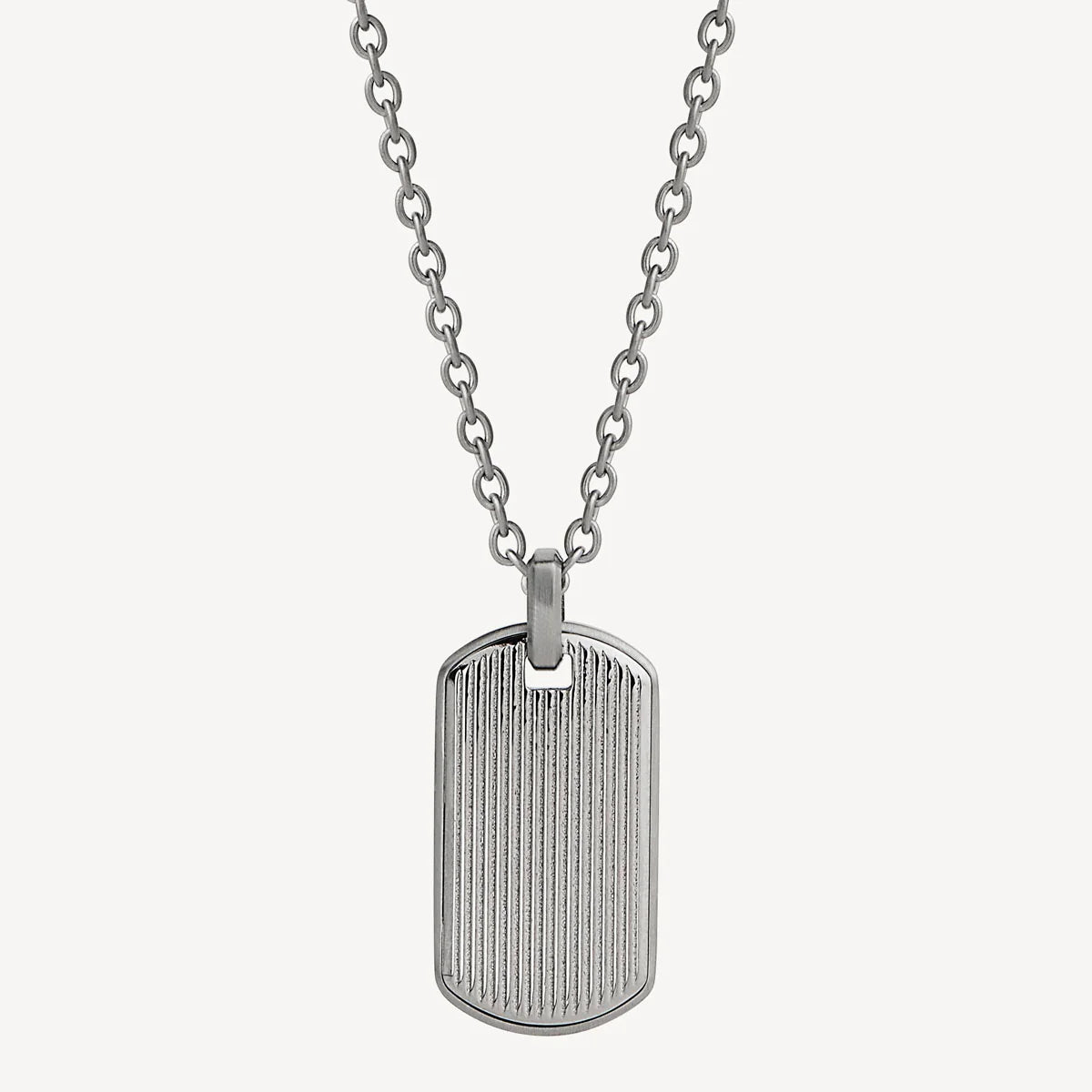 ROCCA MEN'S DOG TAG NECKLACE