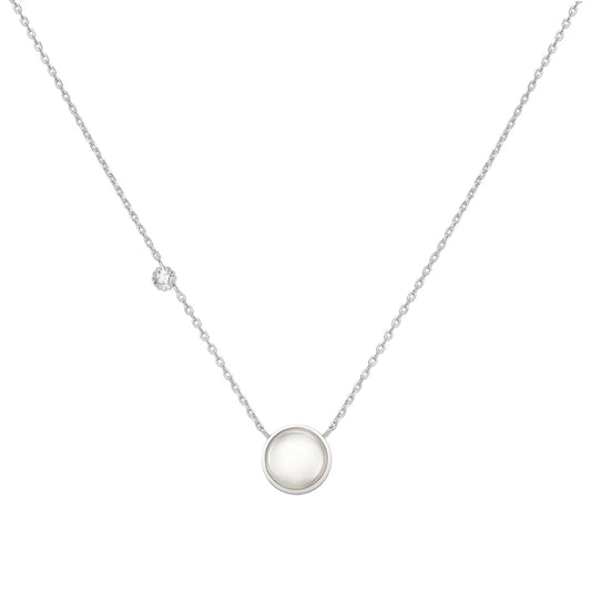 DAINTY STARRY MOTHER OF PEARL NECKLACE