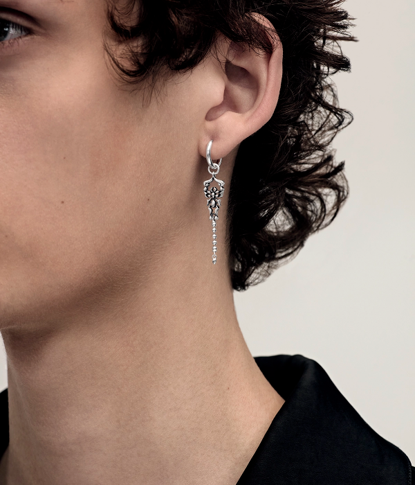 VENOM ECHO HOOP EARRINGS