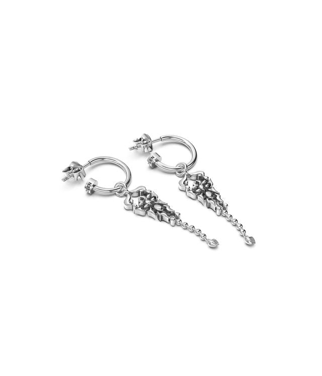 VENOM ECHO HOOP EARRINGS