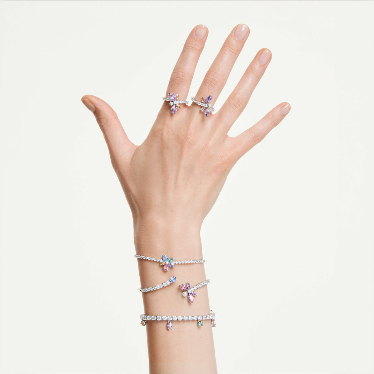 ARIANA GRANDE X BRACELET - MULTICOLOURED, RHODIUM