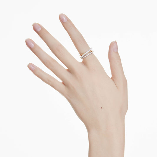 HYPERBOLA RING - MIXED METAL