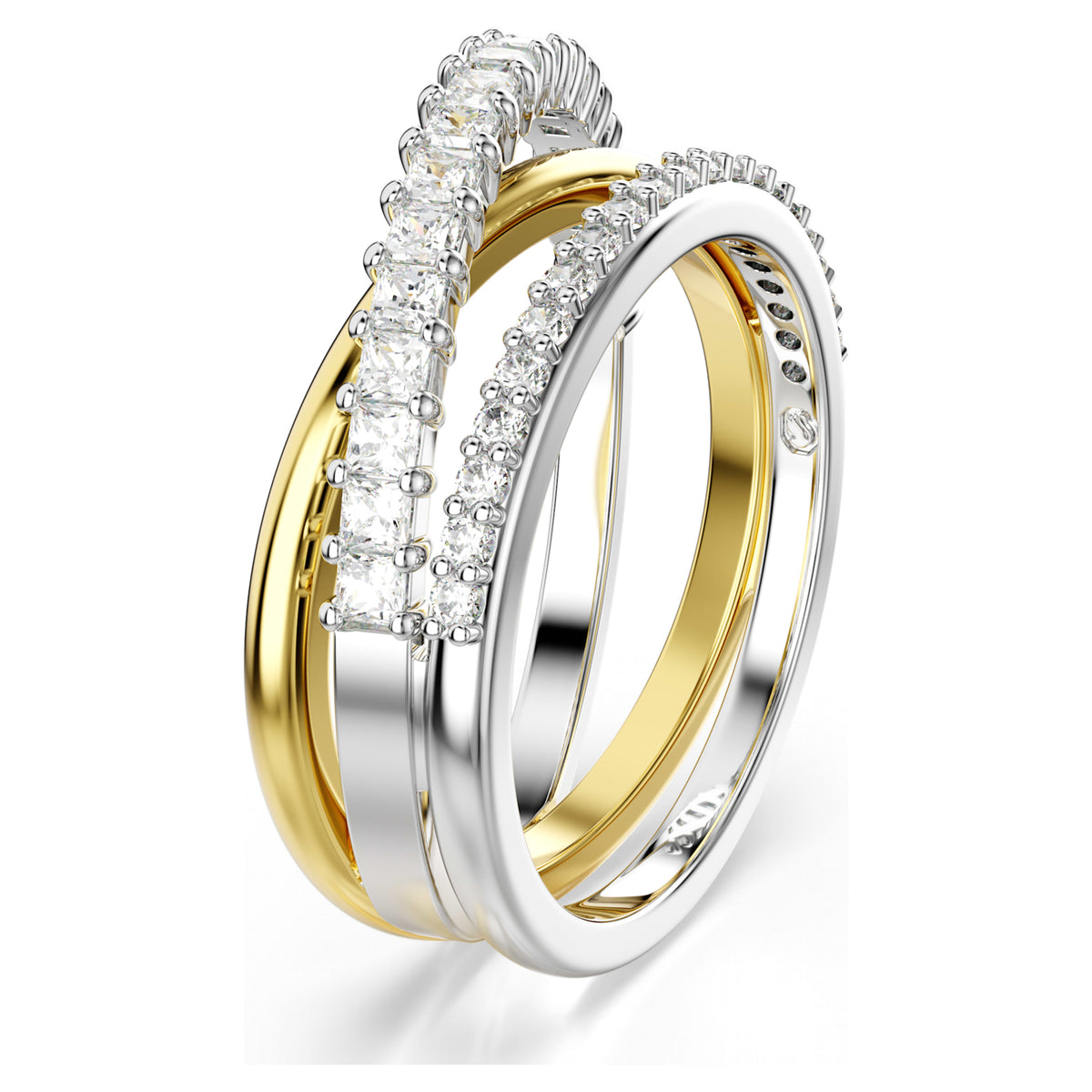 HYPERBOLA RING - MIXED METAL