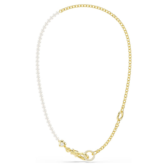IDYLLIA NECKLACE PEARL - WHITE, GOLD