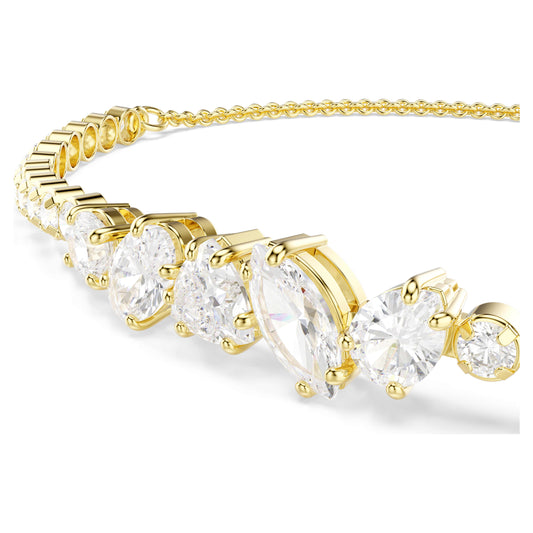 MESMERA BRACELET - WHITE, 18K GOLD