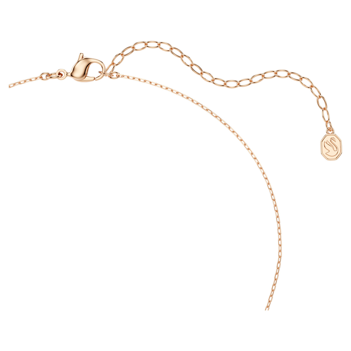 MESMERA NECKLACE - WHITE, 18K ROSE GOLD