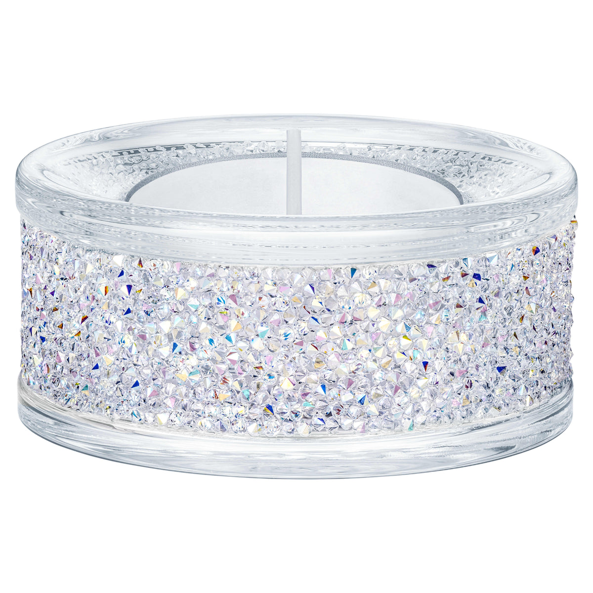 SHIMER TEA LIGHT HOLDER - PURPLE