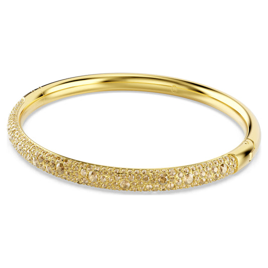 SUBLIMA BANGLE SNOW PAVE - WHITE, GOLD