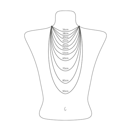 CHARMING COLLECTION SKULL NECKLACE 38-45CM
