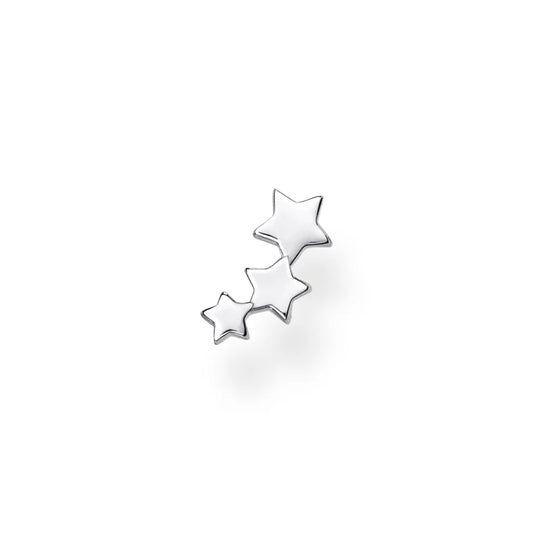 SINGLE 3 STAR EARRING