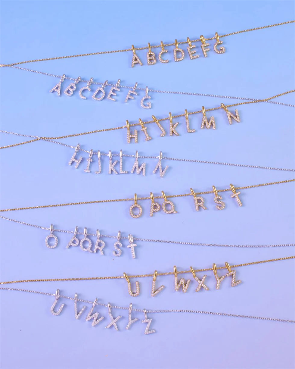STAR LETTER 'J' NECKLACE