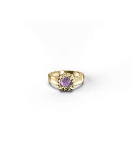 BABY CLAW RING MYSTIC QUARTZ