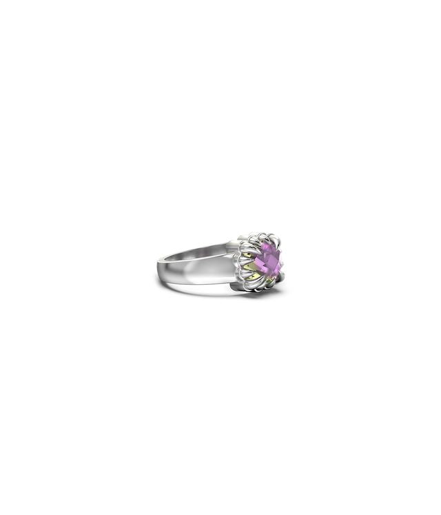 BABY CLAW RING MYSTIC QUARTZ