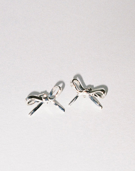 BOW STUD EARRINGS