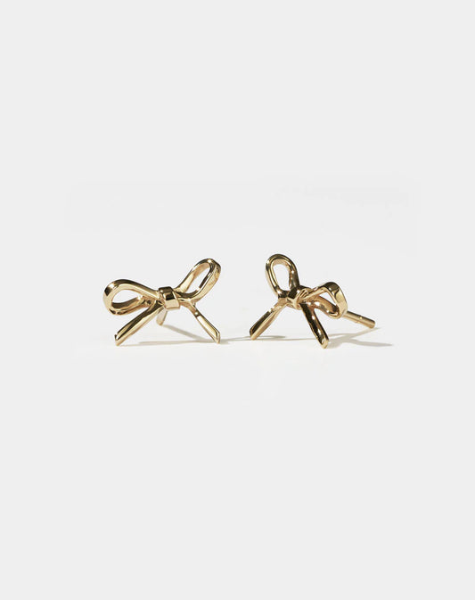 BOW STUD EARRING SMALL