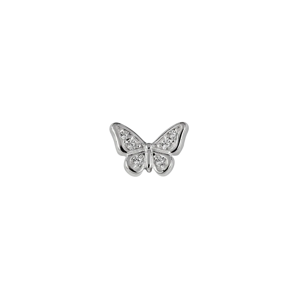 BUTTERFLY CZ - NEW BEGINNINGS STOW CHARM