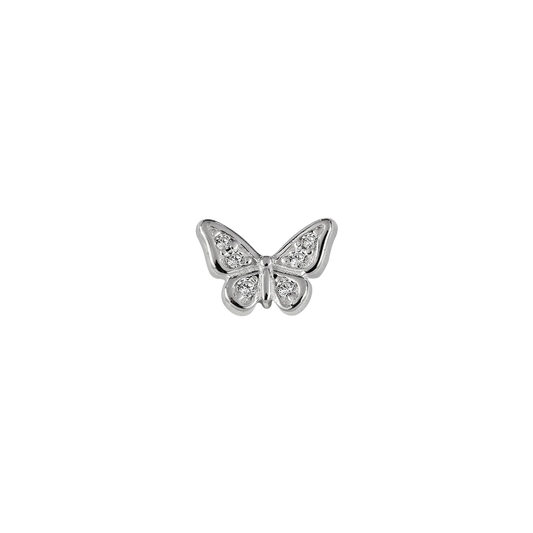 BUTTERFLY CZ - NEW BEGINNINGS STOW CHARM