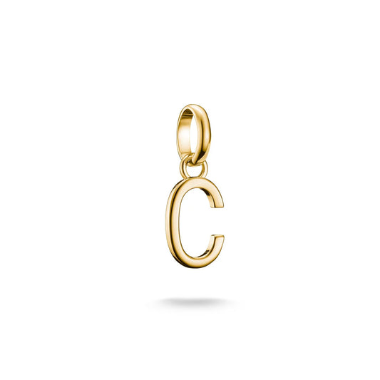 CONNECT LETTER 'C' CHARM