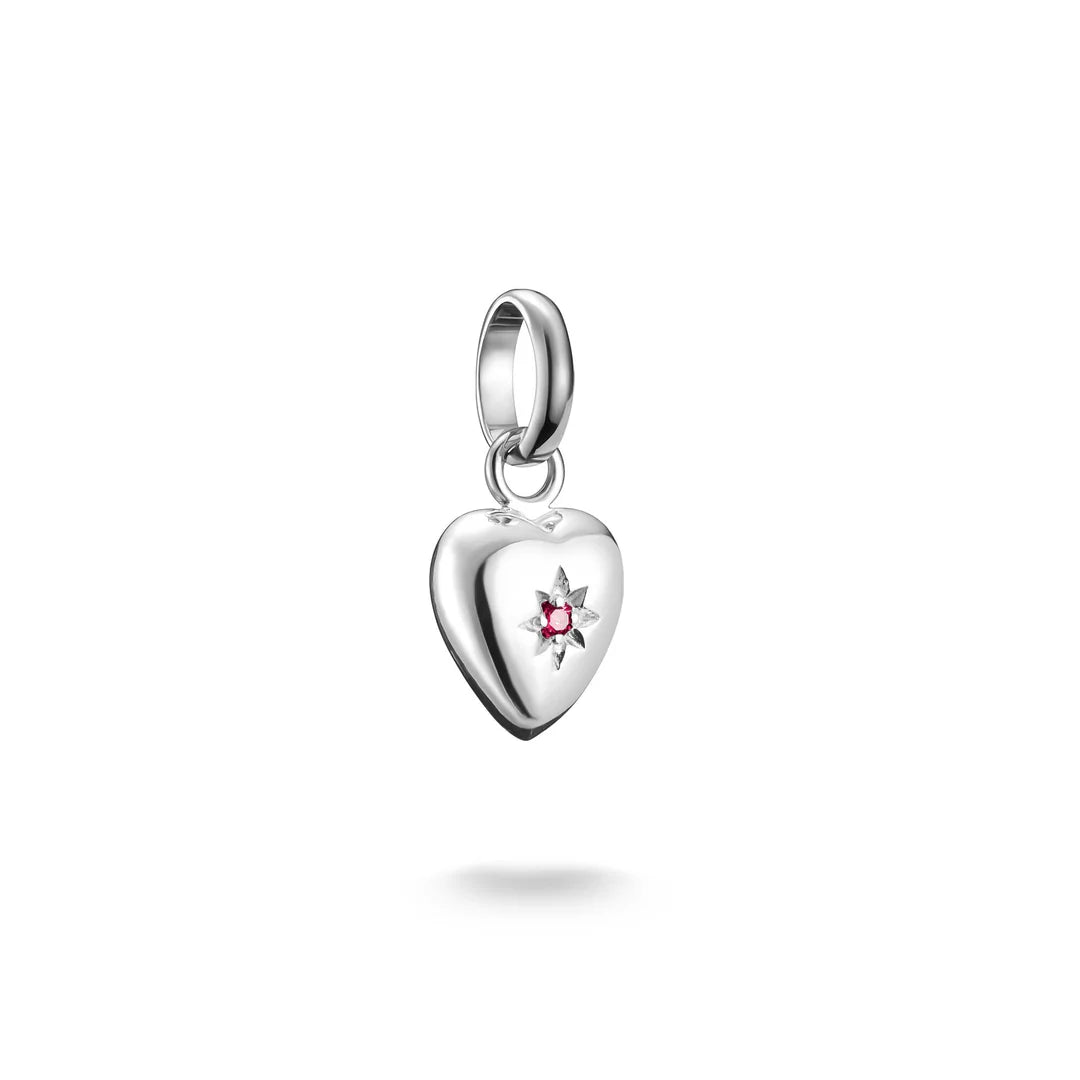 CONNECT HEART WITH STAR CHARM