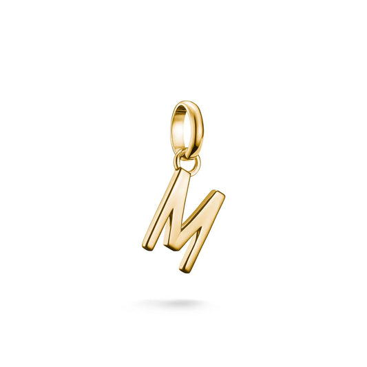 CONNECT LETTER 'M' CHARM