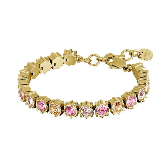 COURAGE SHINY GOLD LIGHT ROSE MIX BRACELET