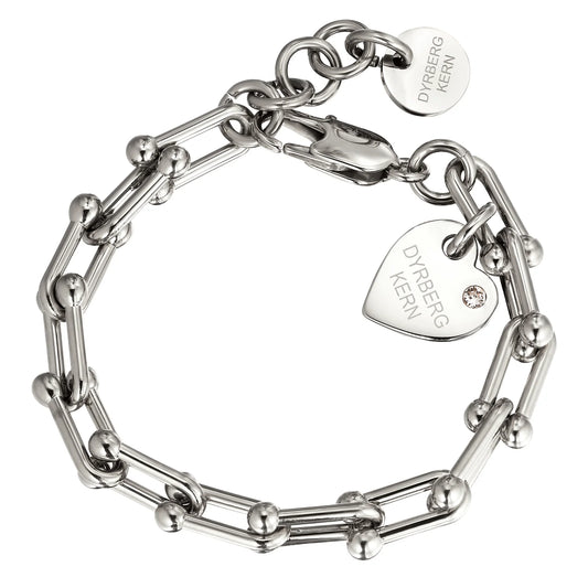 COURSE SHINY SILVER BRACELET