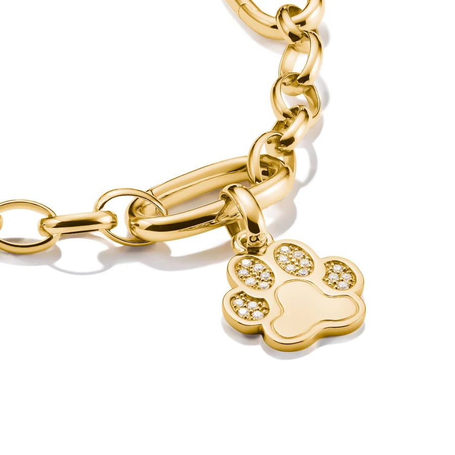 CONNECT PAW PRINT CHARM