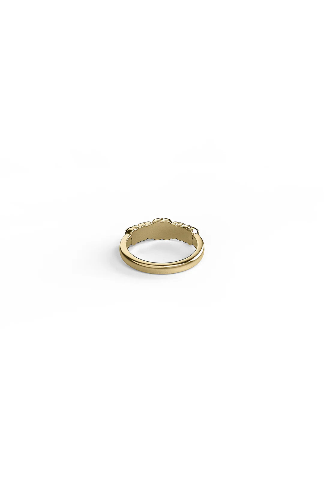 HALO CLUSTER RING ONYX
