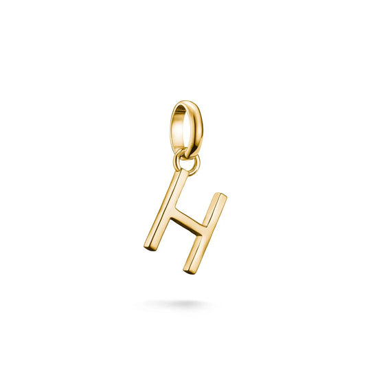 CONNECT LETTER 'H' CHARM
