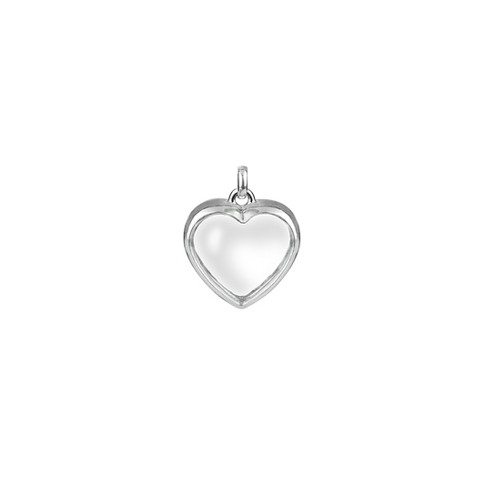 MEDIUM HEART STOW LOCKET