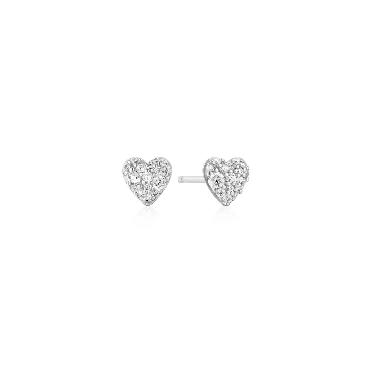 STAR HEART STUD EARRINGS