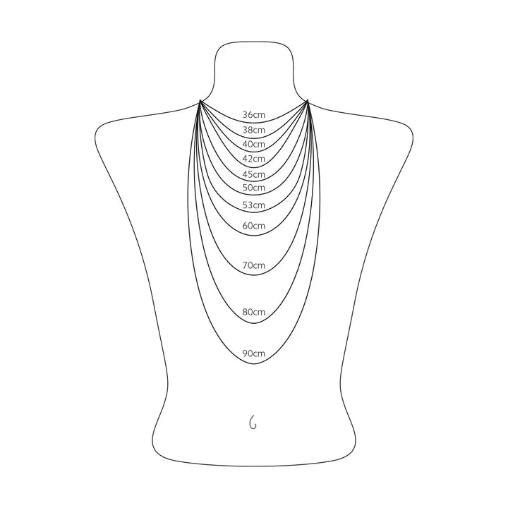 BASICS INITIAL 'J' NECKLACE