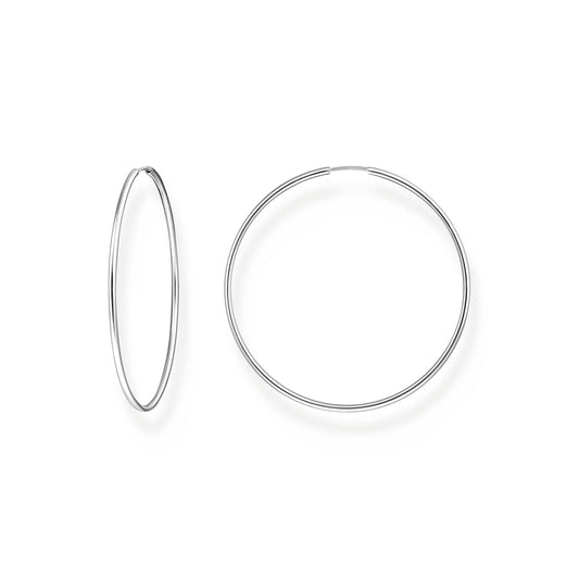 BASICS CREOLE LARGE HOOP EARRINGS