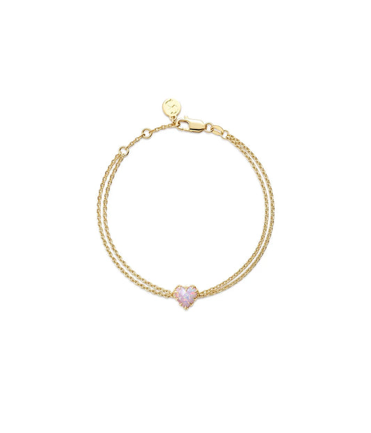 LOVE CLAW BRACELET PINK BELLO OPAL