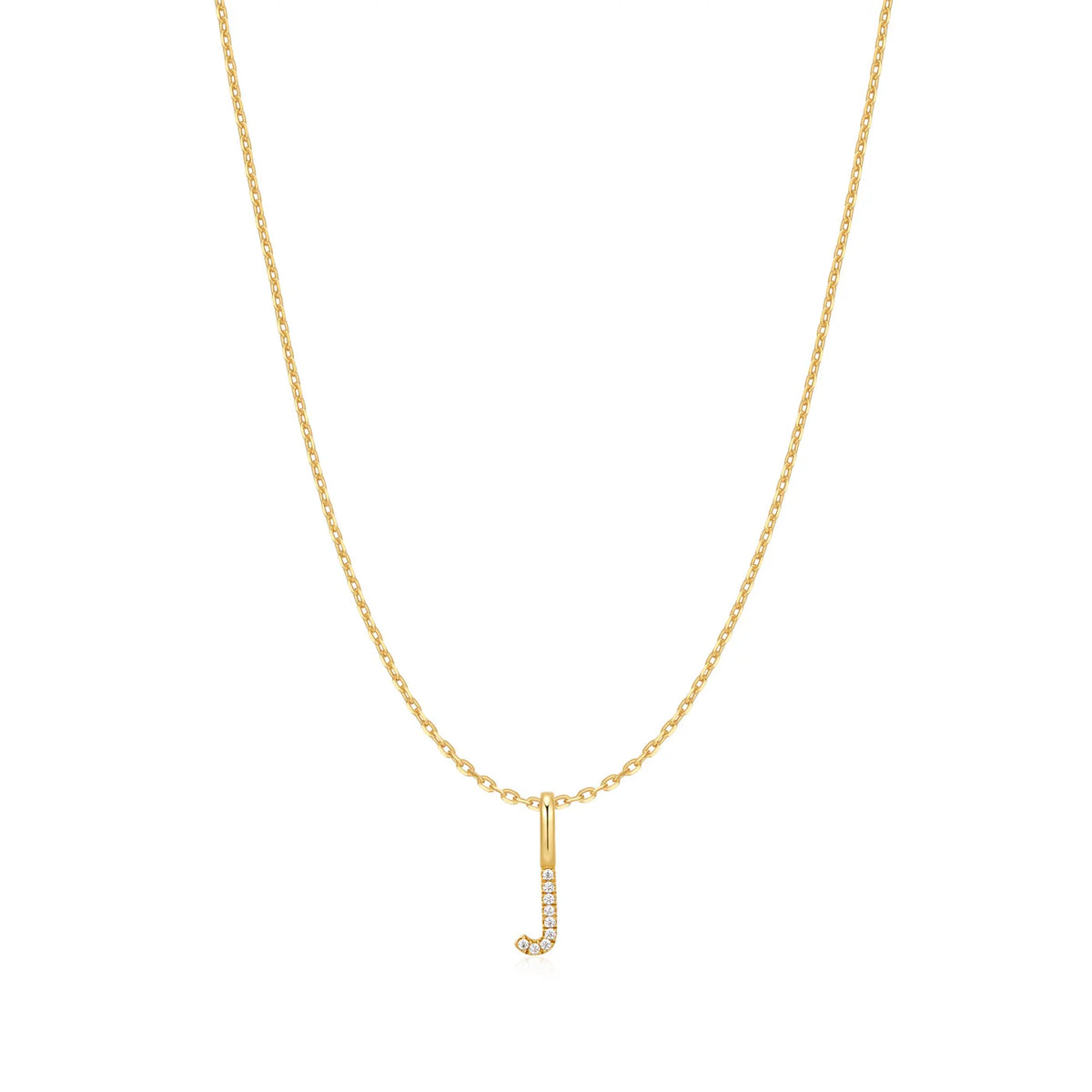 STAR LETTER 'J' NECKLACE